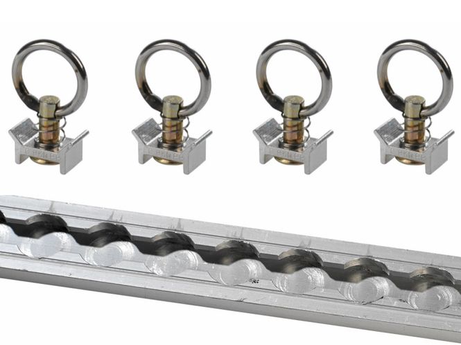 Hovedbilde Aluminiumskinne med flyttbare ...